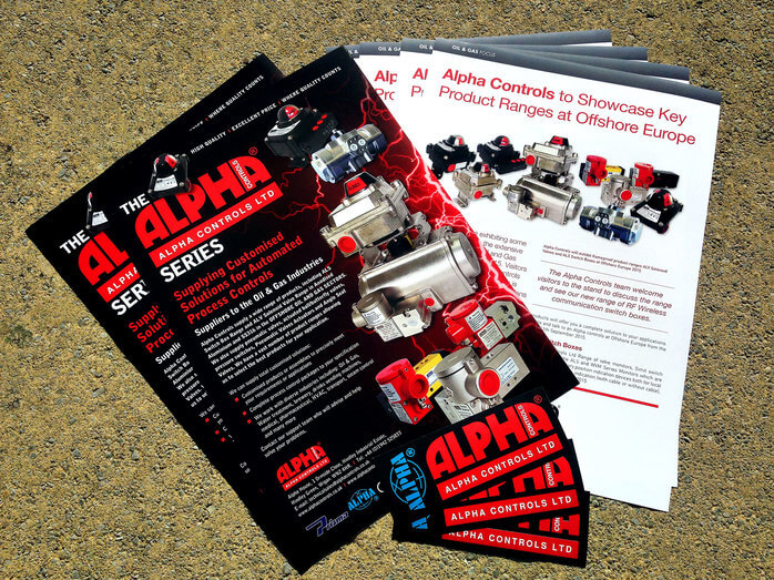 A4 Leaflet Design - Alpha Controls