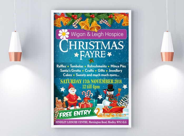 Charity Christmas Poster Design