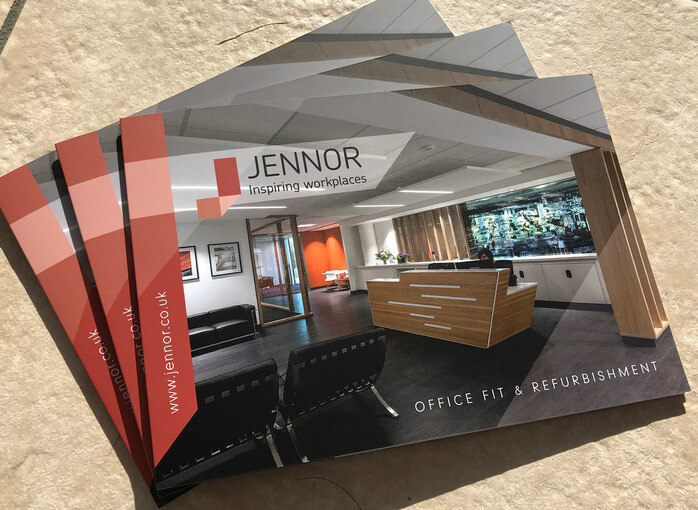 Graphic Design St Helens - Mini Brochure for Jennor UK
