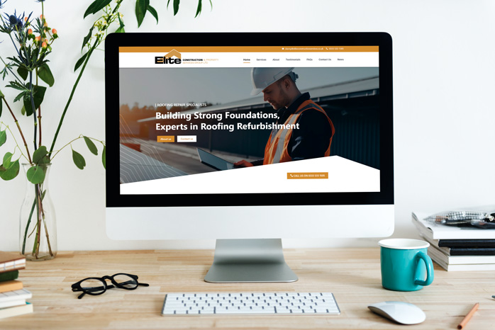Elevating Elite Construction Services With a New Logo and Website