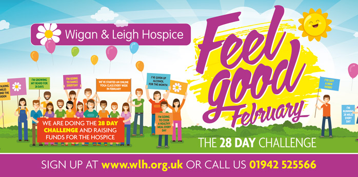 Feel Good February- Wigan & Leigh Hospice