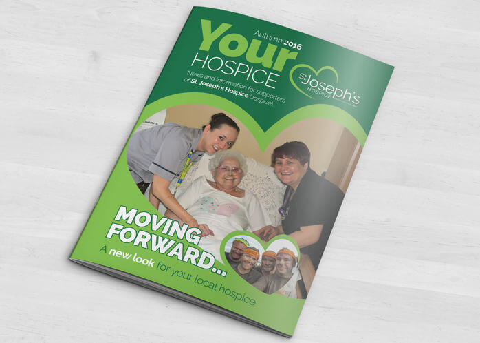 Jospice UK, Charity Re-Brand & Newsletter