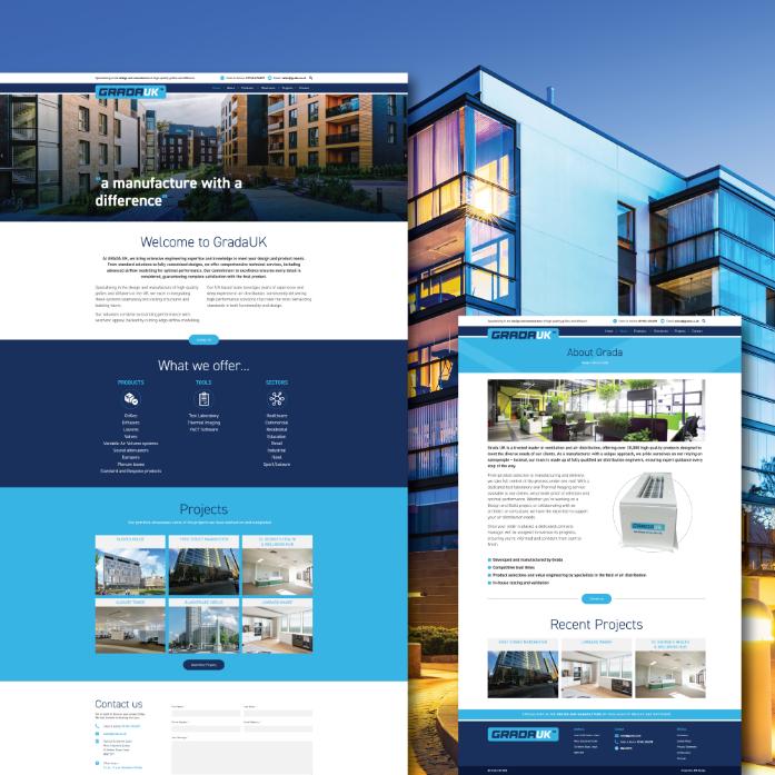 New Responsive Website Launch for GRADA UK