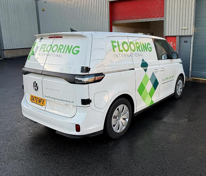 New Van Signage for Flooring International