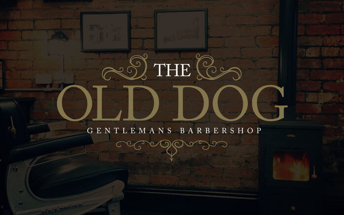 The Old Dog Gentleman's Barbershop Branding