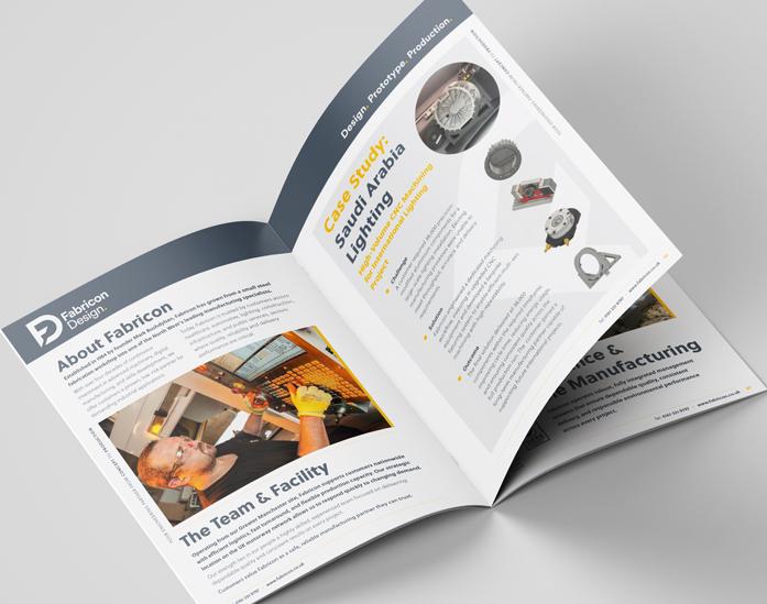 Showcasing Fabricon with a new brochure design and print project